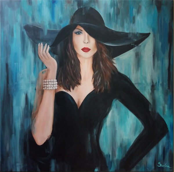 Lady in black - Image 4
