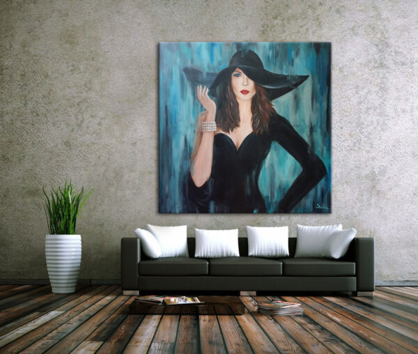 Lady in black - Image 2