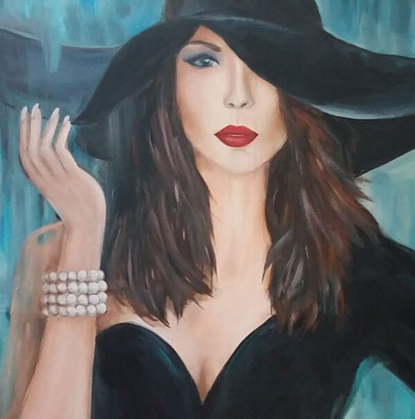 Lady in black - Image 3